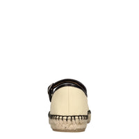 Espadrillas modello PADUA in tessuto e inserti in pelle 