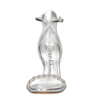 Sandali Cappa Blade in pelle e strass 