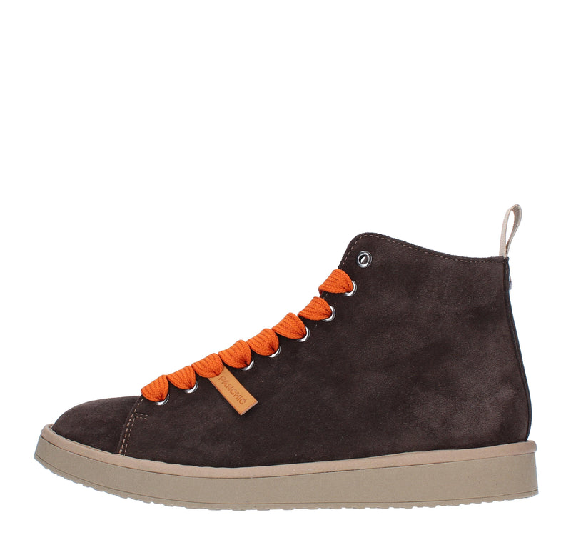 Sneakers alte P01 ANKLE BOOT PANCHIC in camoscio 