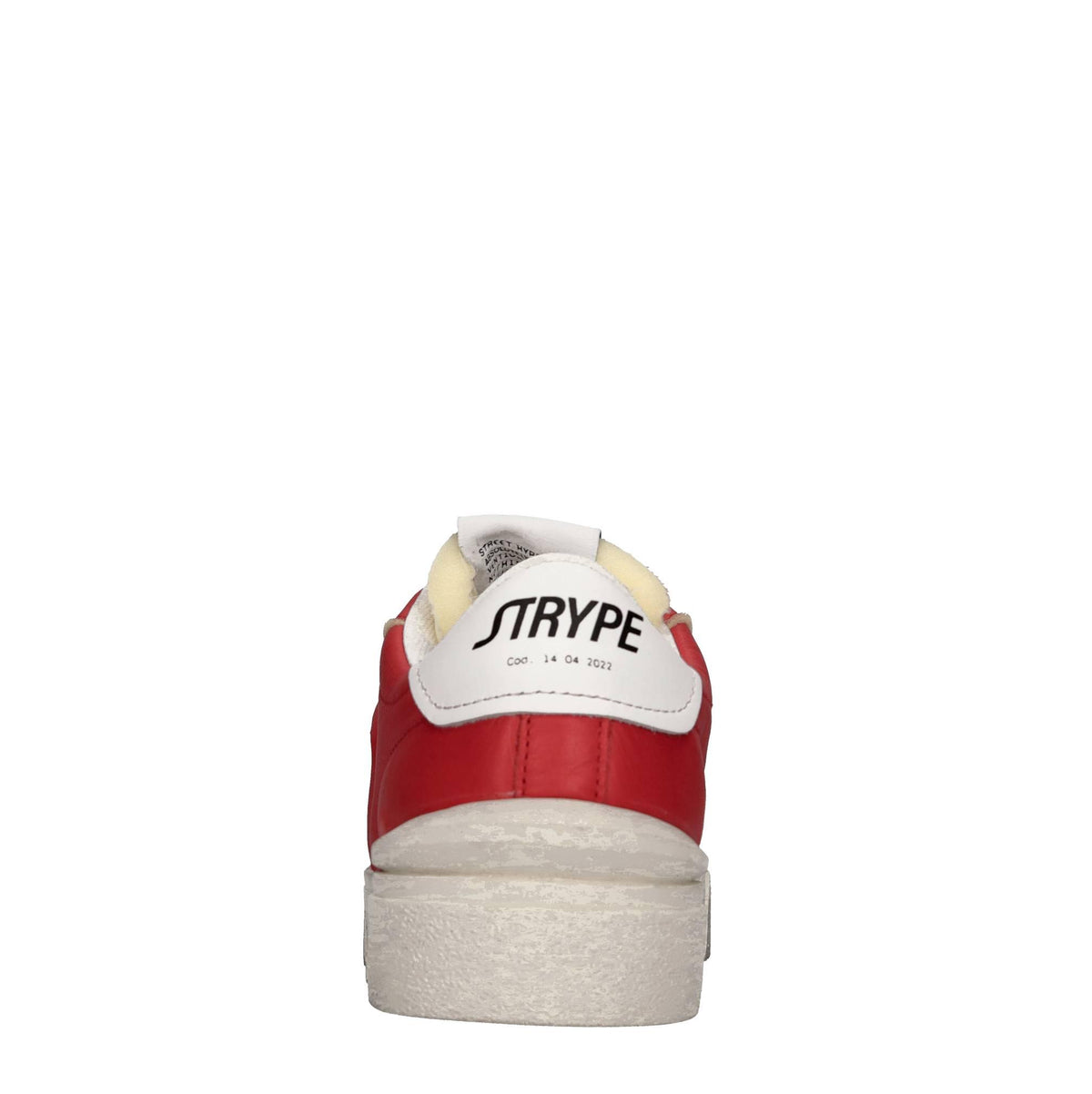Sneakers in pelle e tessuto 