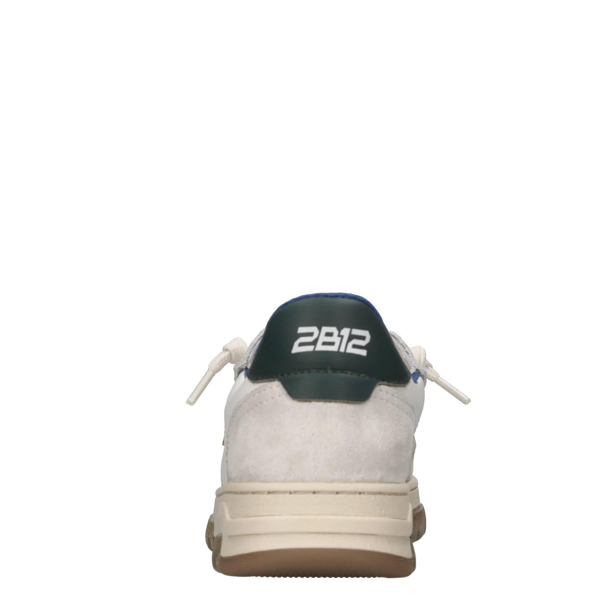 Sneakers in pelle e camoscio 