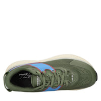 Sneakers modello in tessuto tecnico con inserti in gomma 