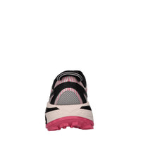Sneakers in ecopelle e tessuto 
