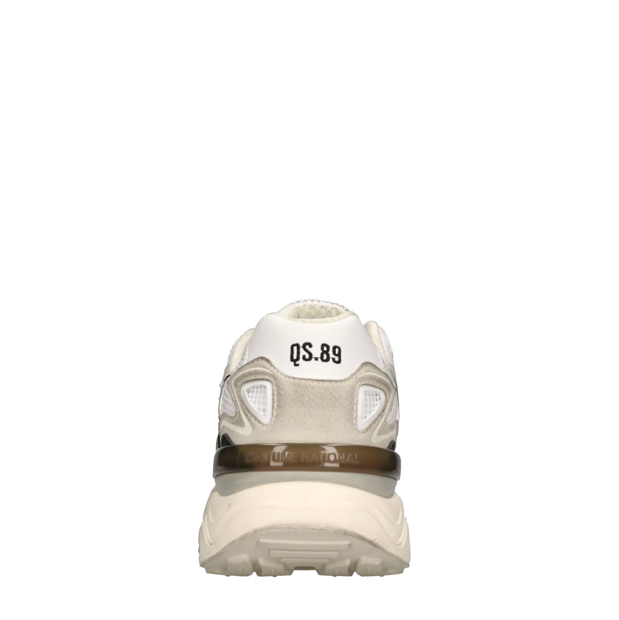 Sneakers in camoscio e tessuto 