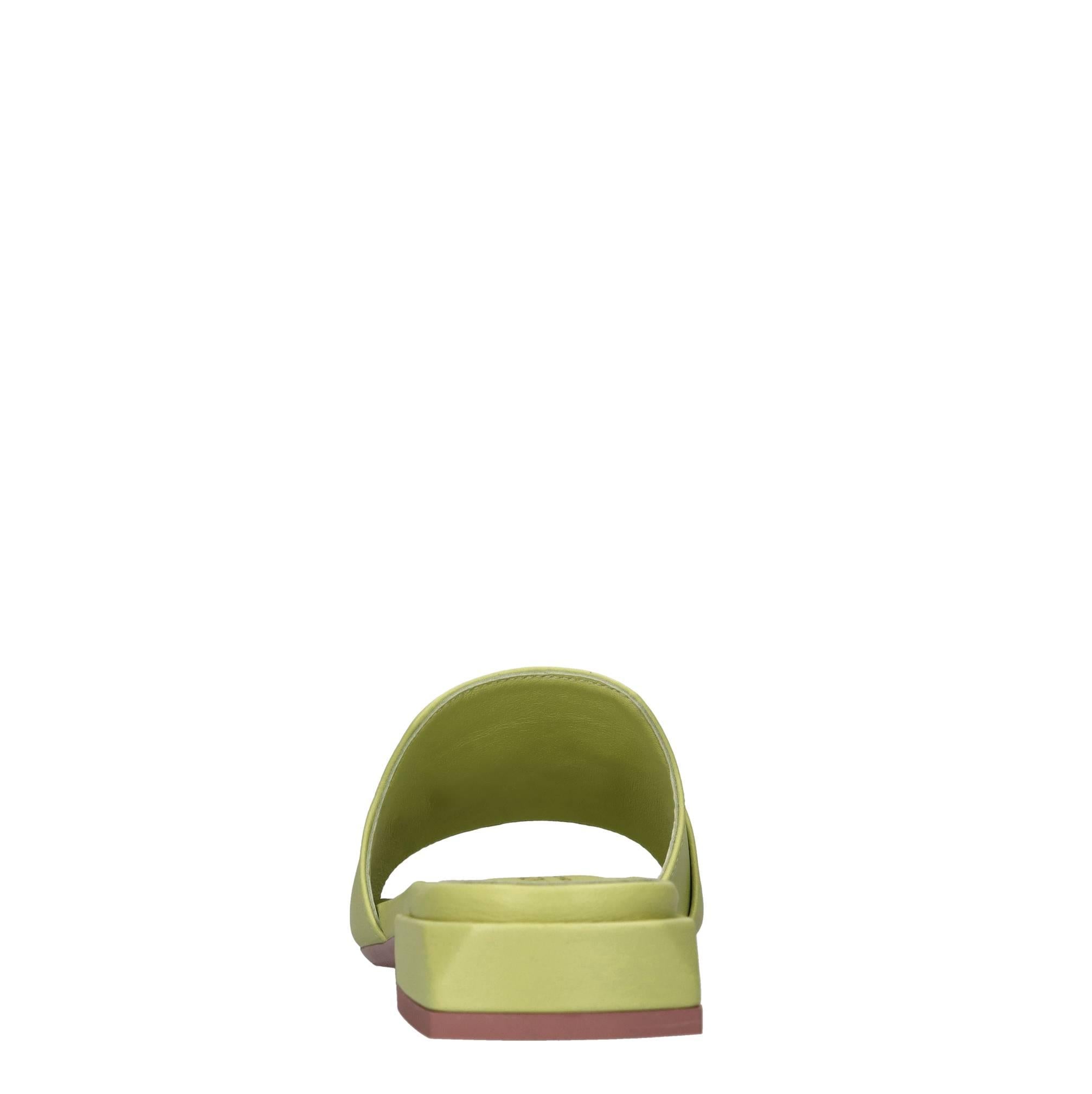 Mules in pelle 