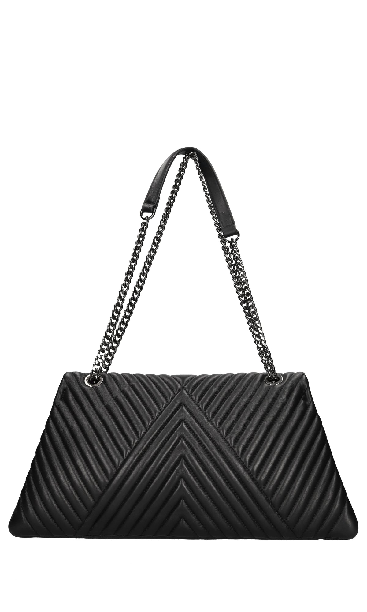 Borsa Alexis Big Metalessé in pelle 