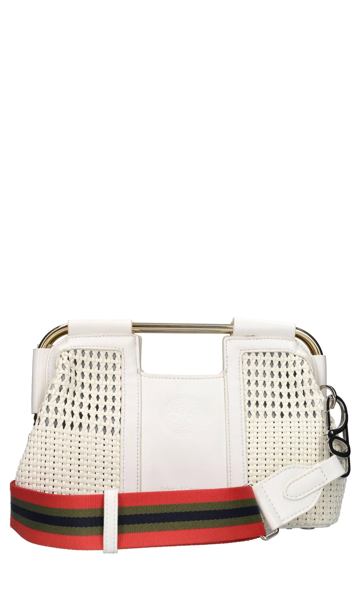 Borsa San Marco in ecopelle intrecciata 