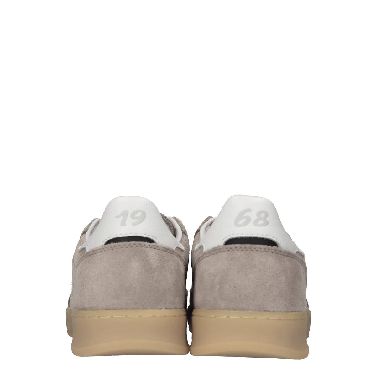 Sneakers in camoscio ed ecopelle 