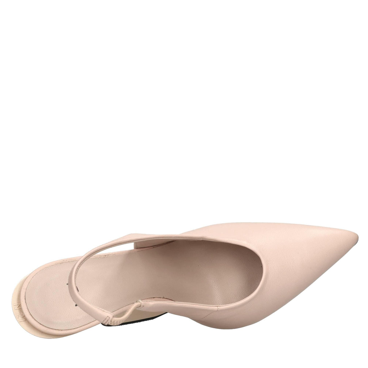 Décolleté Slingback in pelle 