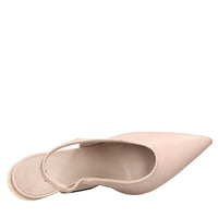 Décolleté Slingback in pelle 