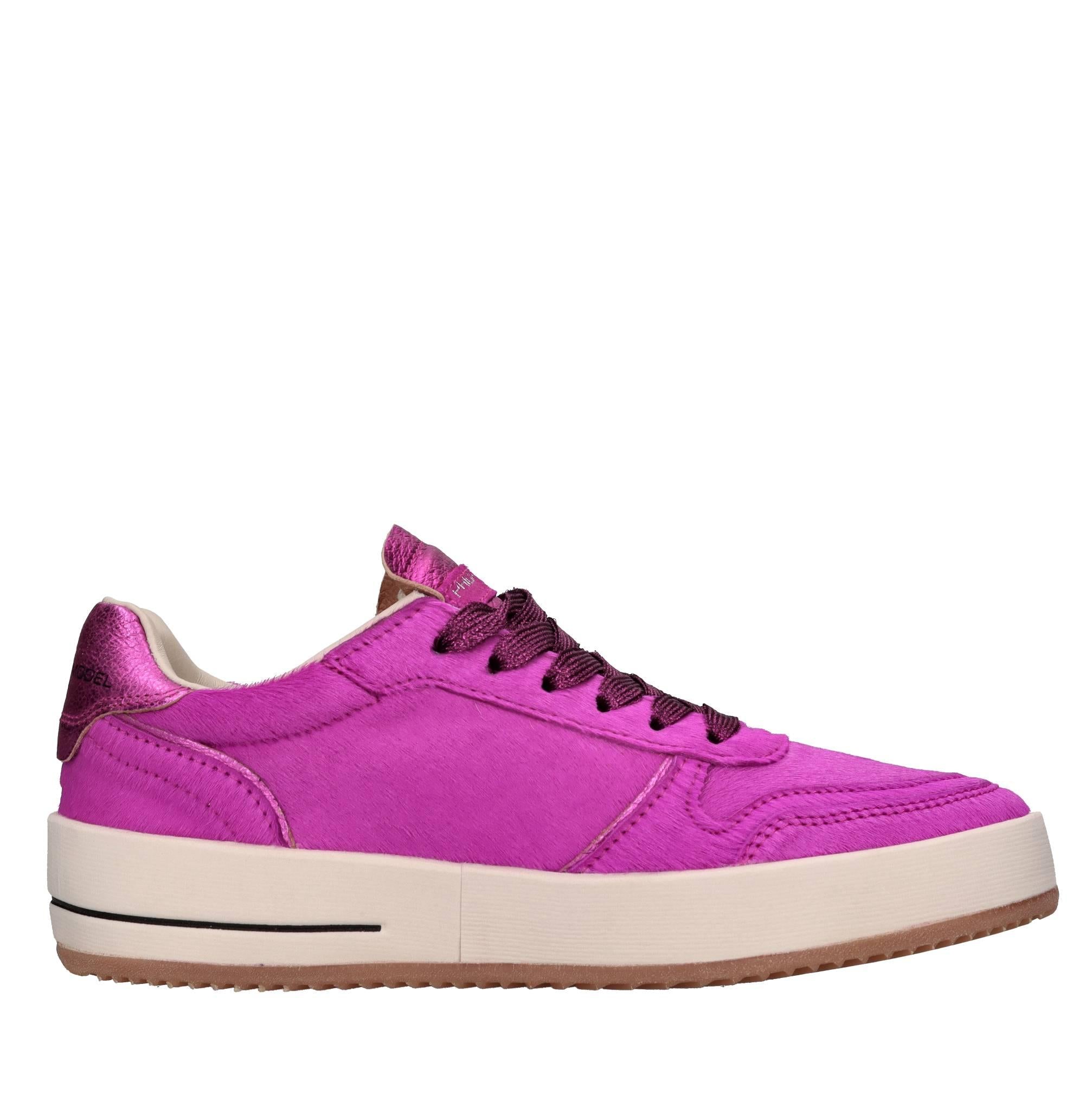 Sneakers in cavallino e camoscio 