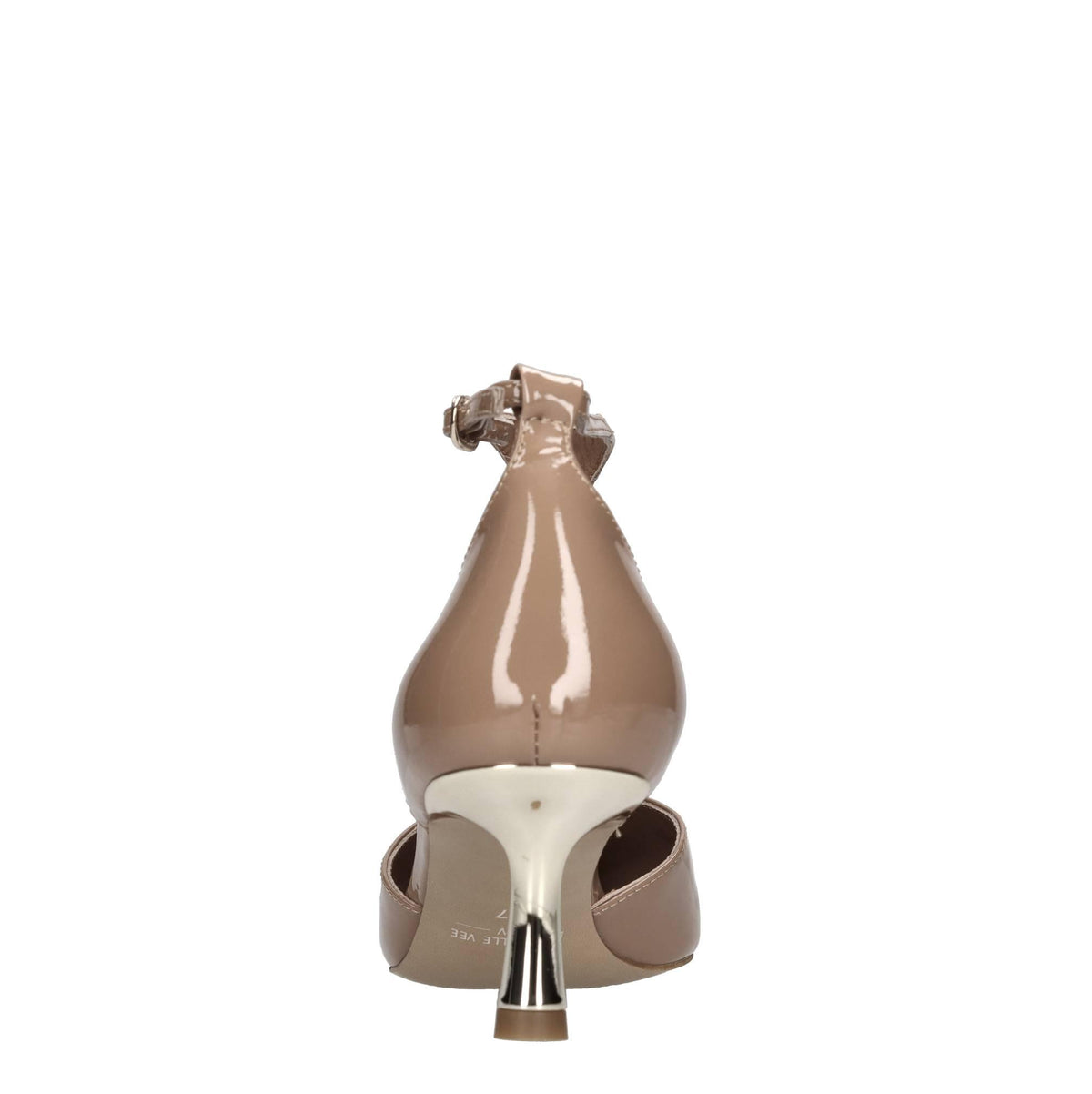 Décolleté slingback in vernice 