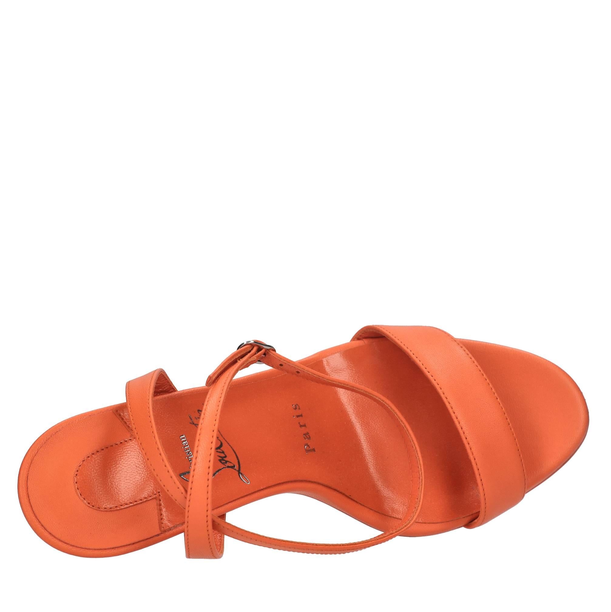 Sandali Loubigirl in pelle 