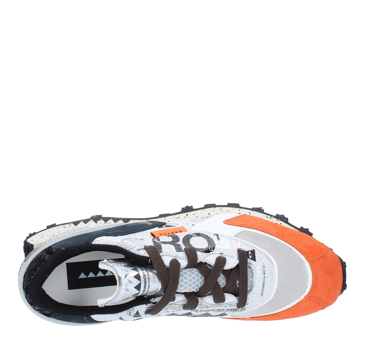 Sneakers modello 40038 RUN OF in pelle camoscio e tessuto 