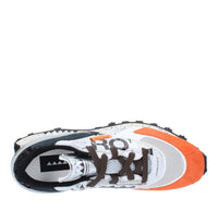 Sneakers modello 40038 RUN OF in pelle camoscio e tessuto 