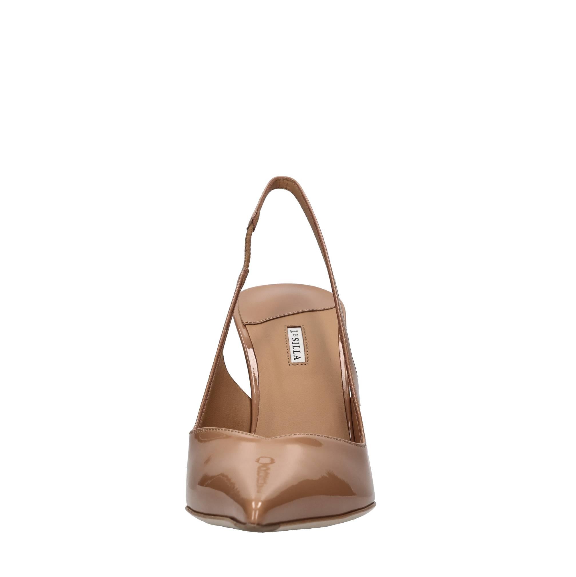 Décoletté slingback modello VIVIENNE in pelle lucida 