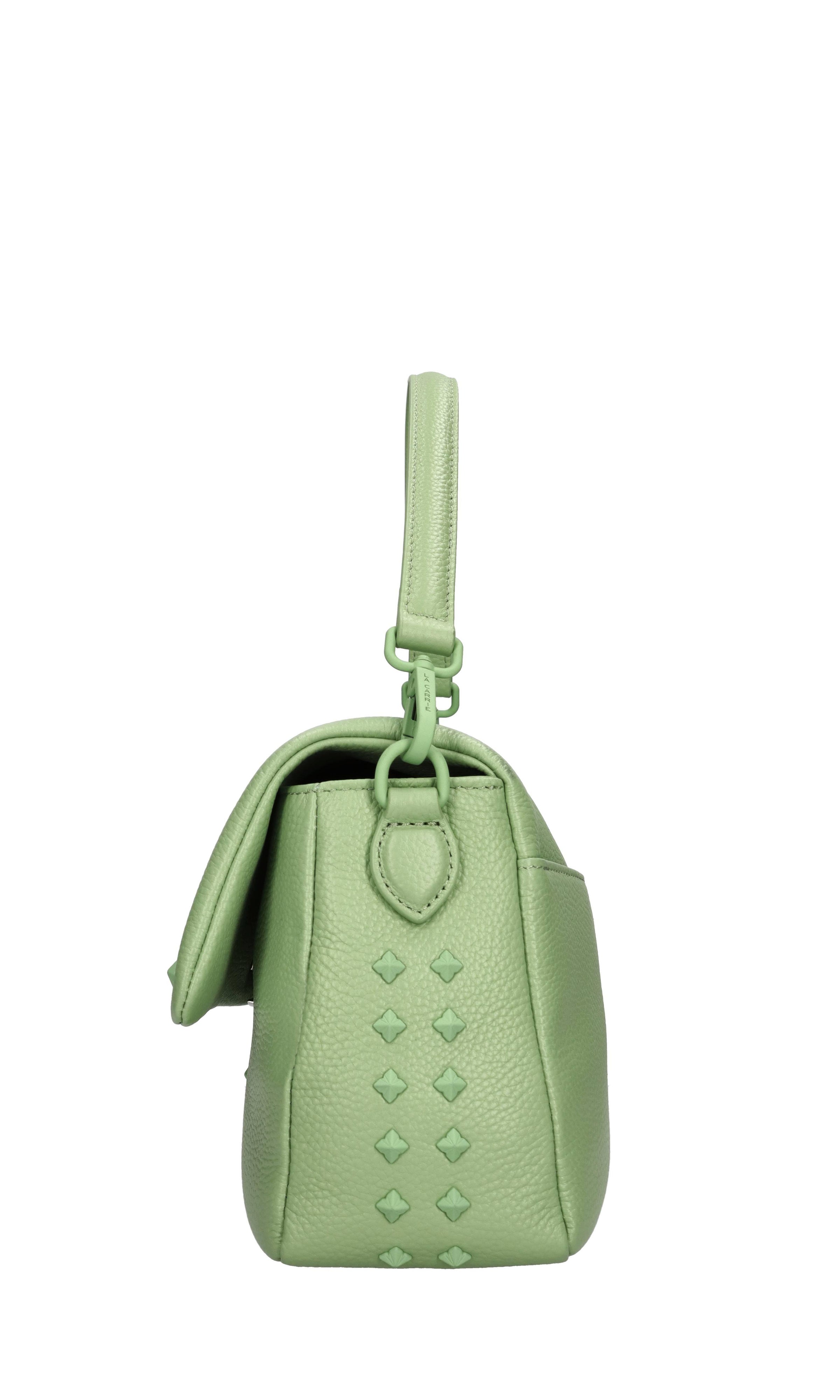 Borsa Frivolous in pelle e borchie 