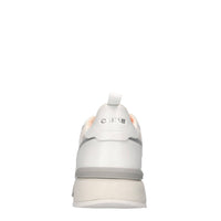 Sneakers in pelle,camoscio e tessuto 