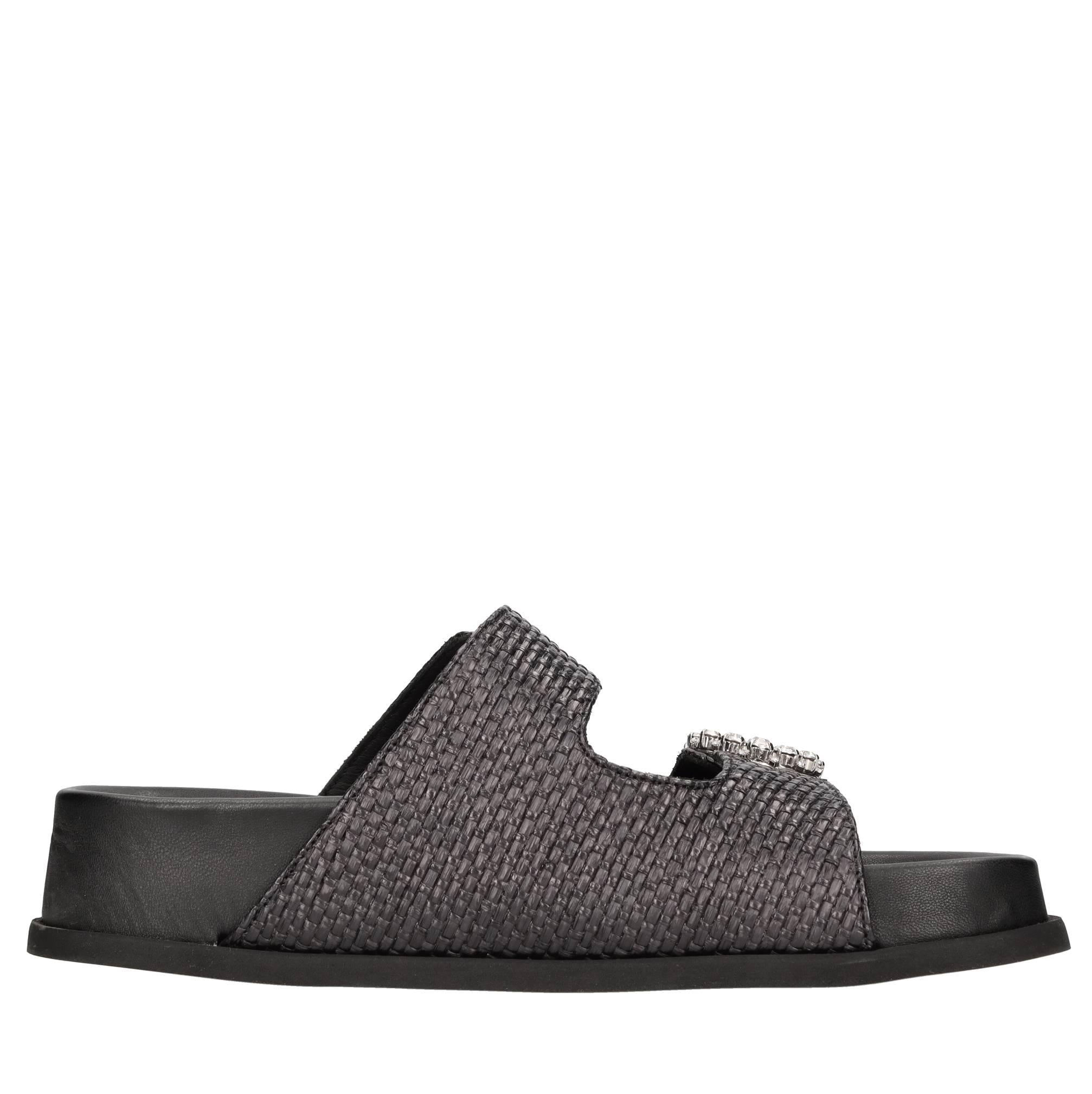 Mules in pelle 