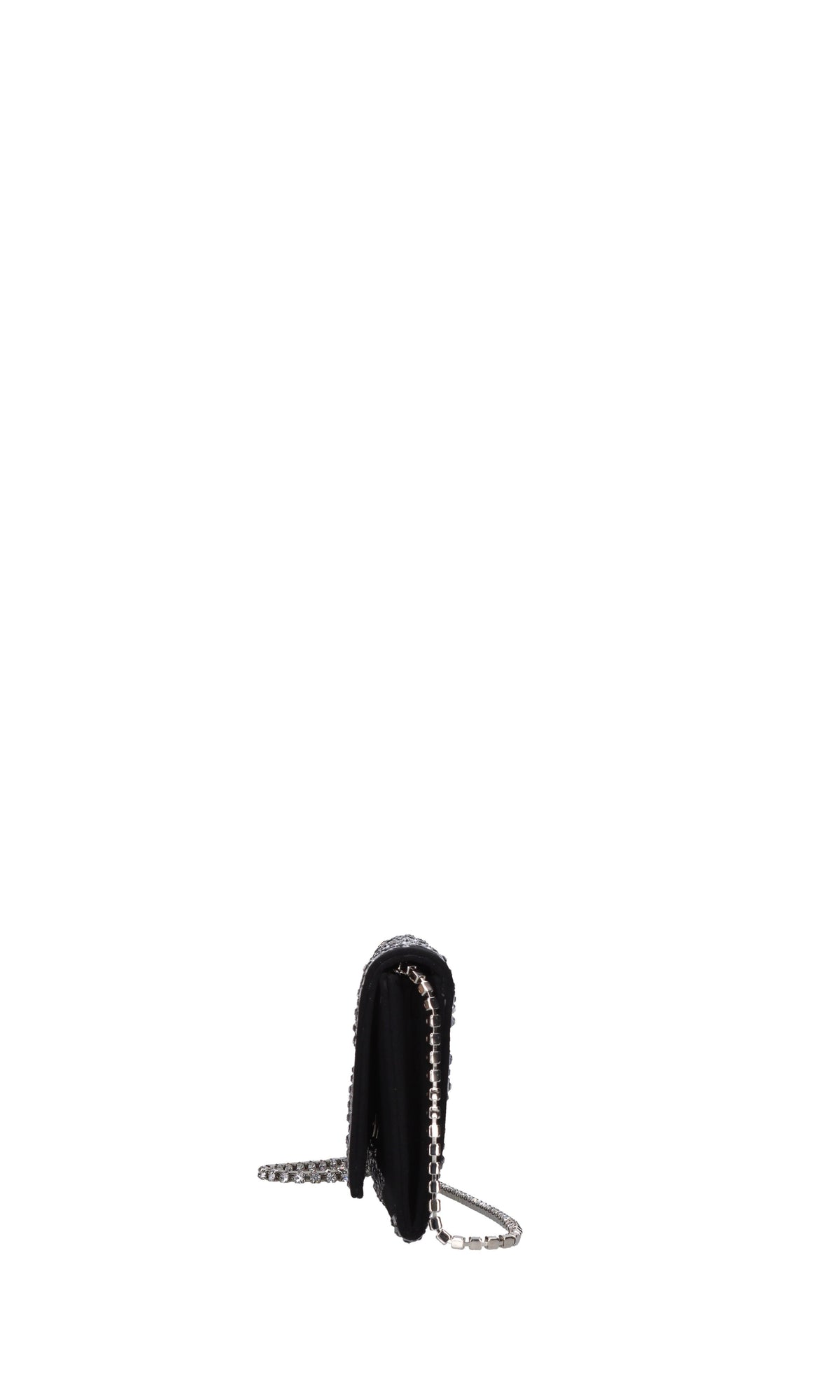 Borsa modello ENVELOPE in raso e strass 