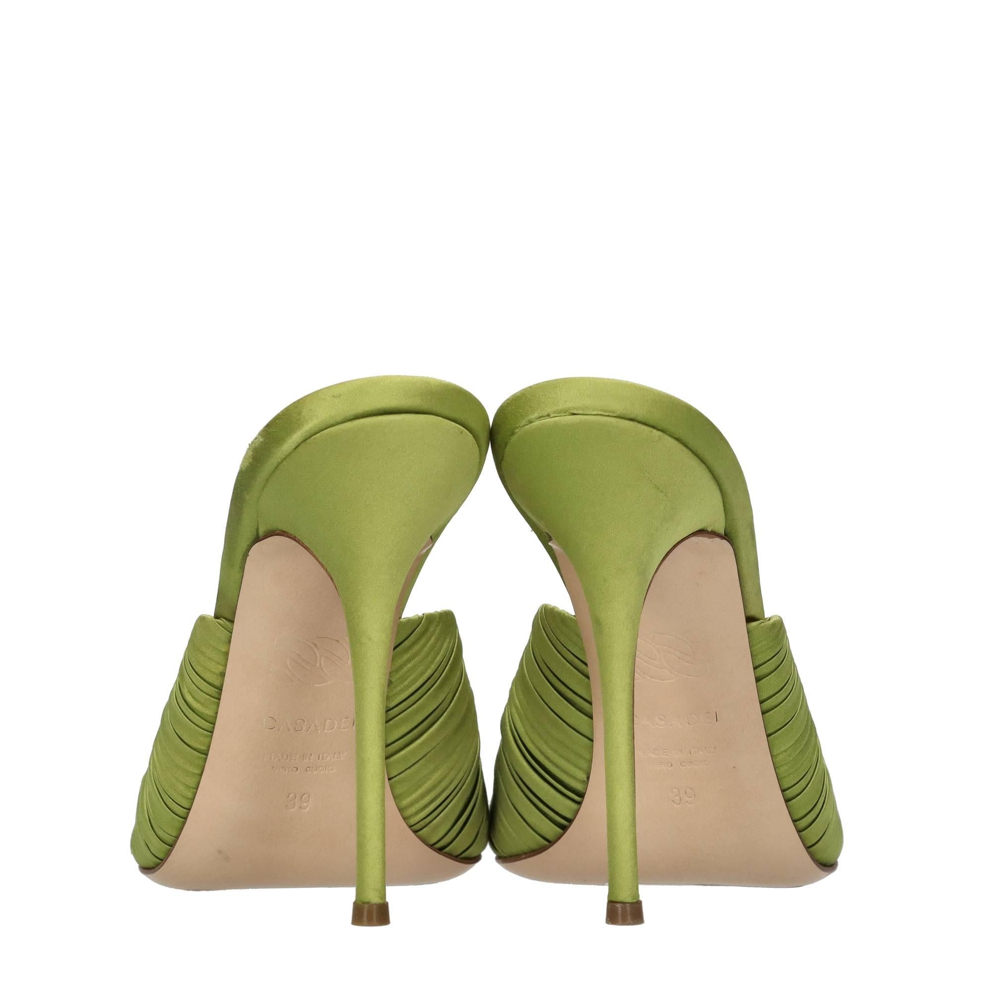 Mules in raso 
