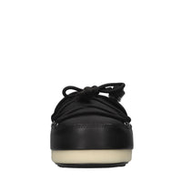 Mules in nylon idrorepellente ed ecopelle 