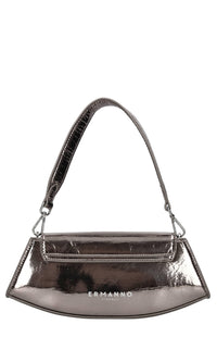 Borsa in ecopelle lucida 