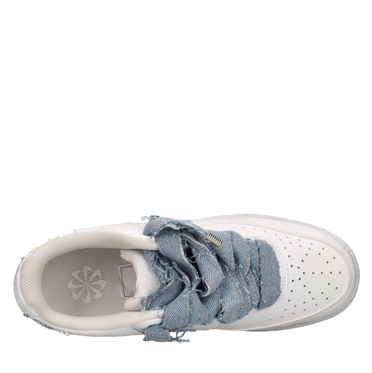 Sneakers in ecopelle e tessuto 