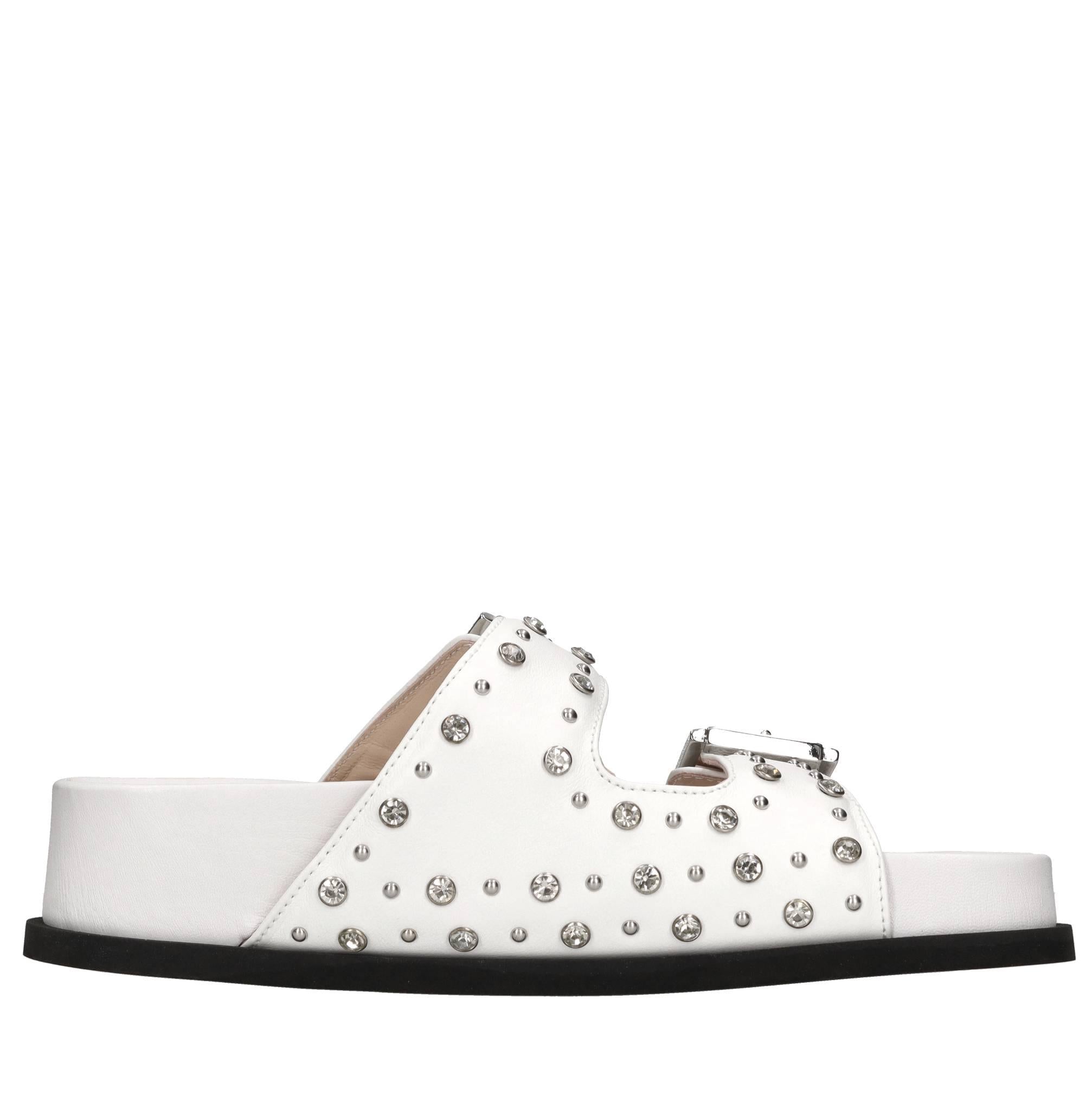 Mules in pelle 