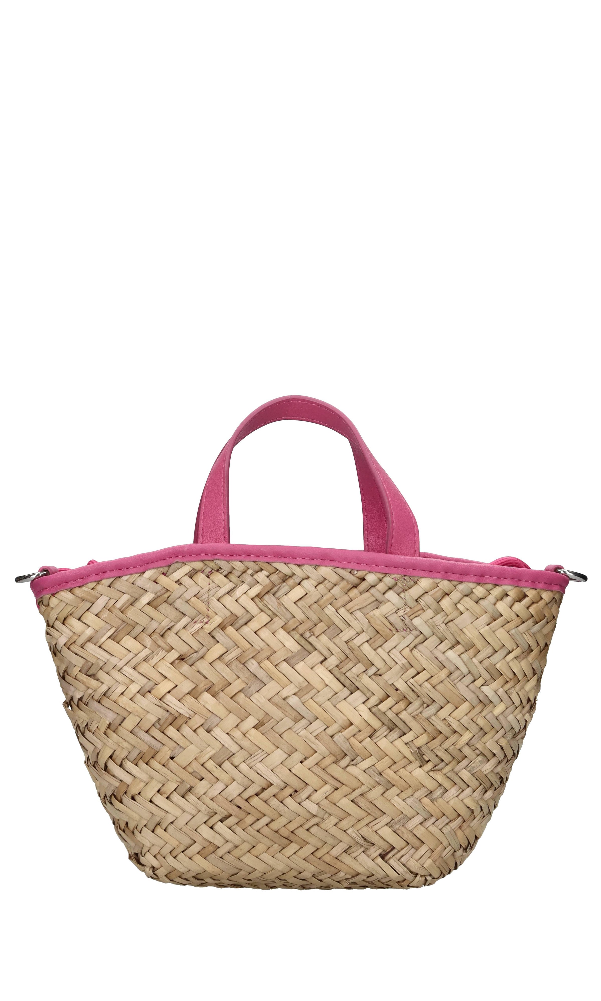 Borsa in fibra vegetale ed ecopelle 