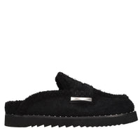 Mules in pelle scamosciata 
