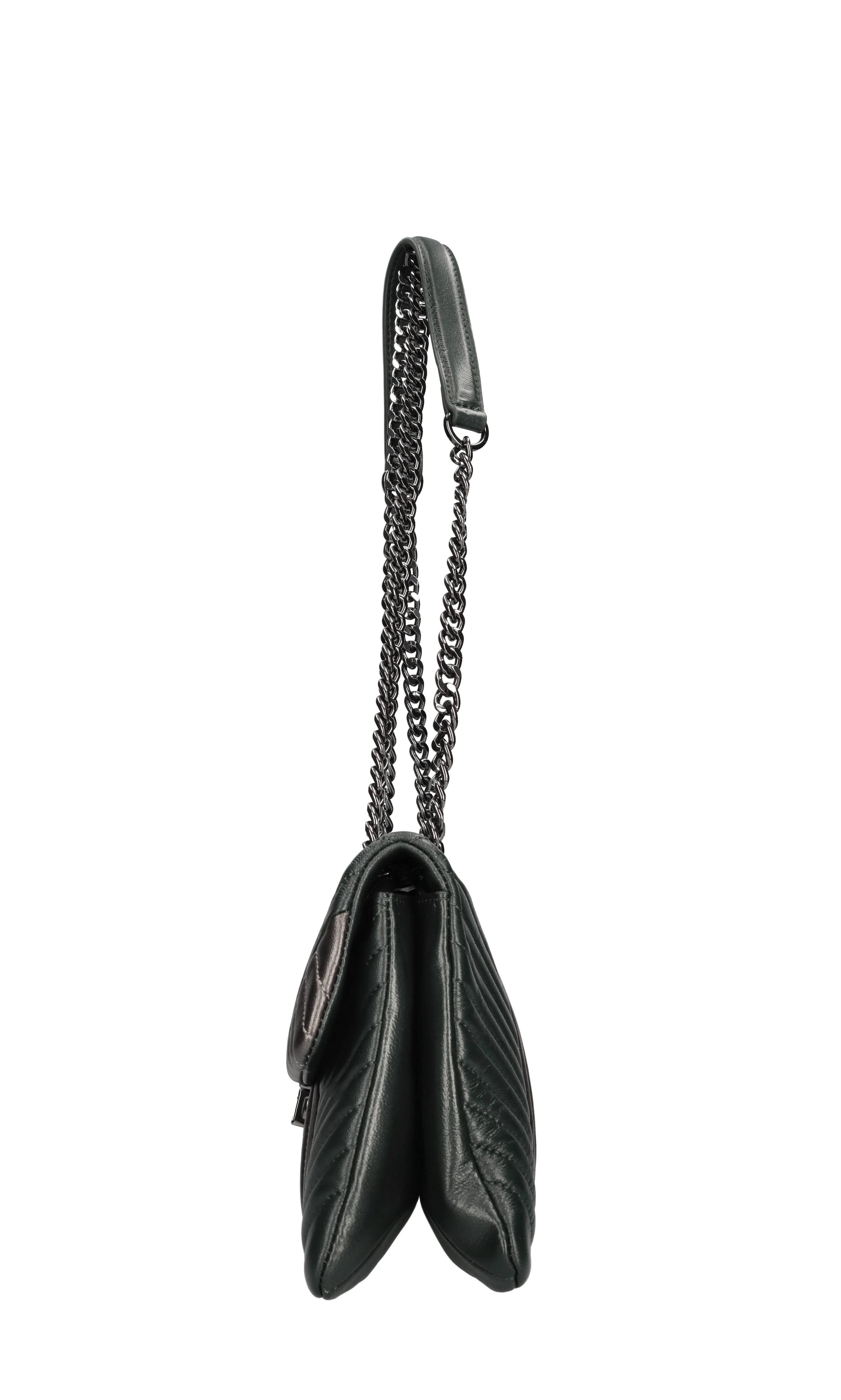 Borsa Alexis Met. in pelle 