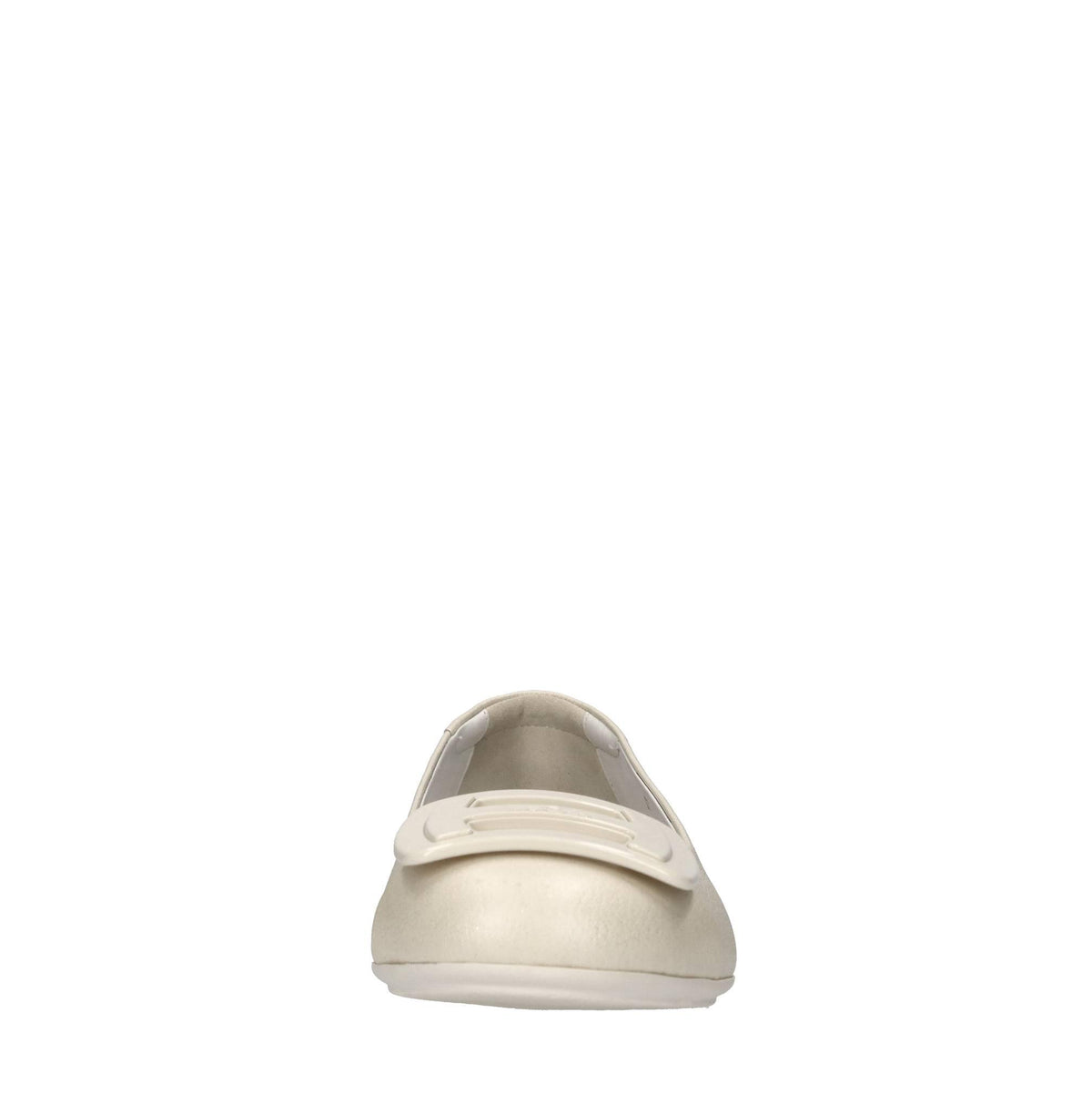Ballerine in pelle con microglitter 