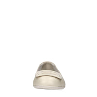 Ballerine in pelle con microglitter 