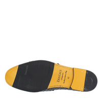 Mocassini doppia fibbia modello DU3154PANNUF195NN00  in pelle intrecciata 