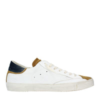 Sneakers in pelle e camoscio 
