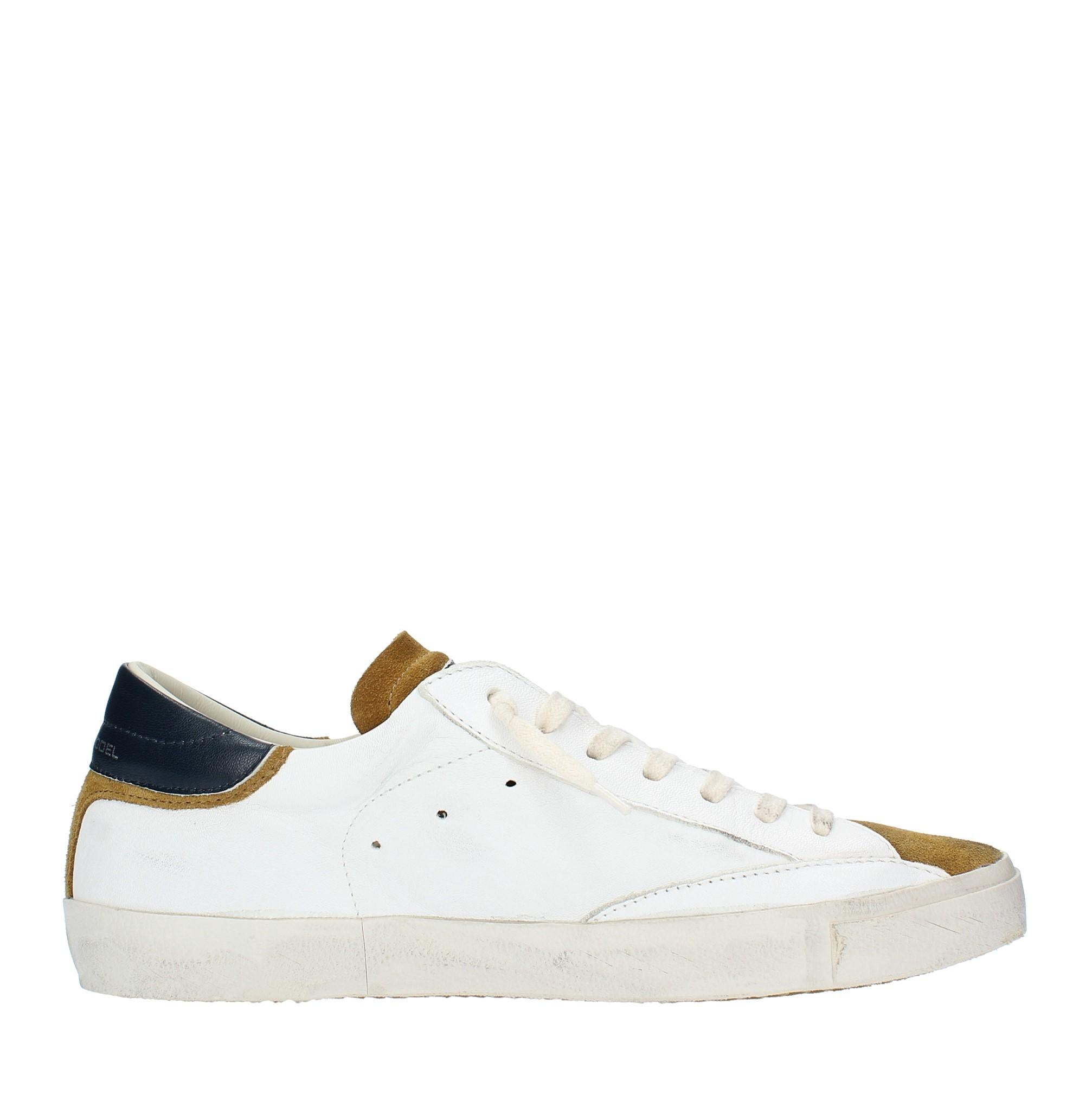 Sneakers in pelle e camoscio 