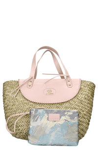 Borsa Seasalt in rafia ed ecopelle 