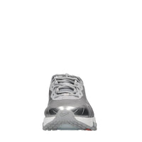 Sneakers  in ecopelle e tessuto 