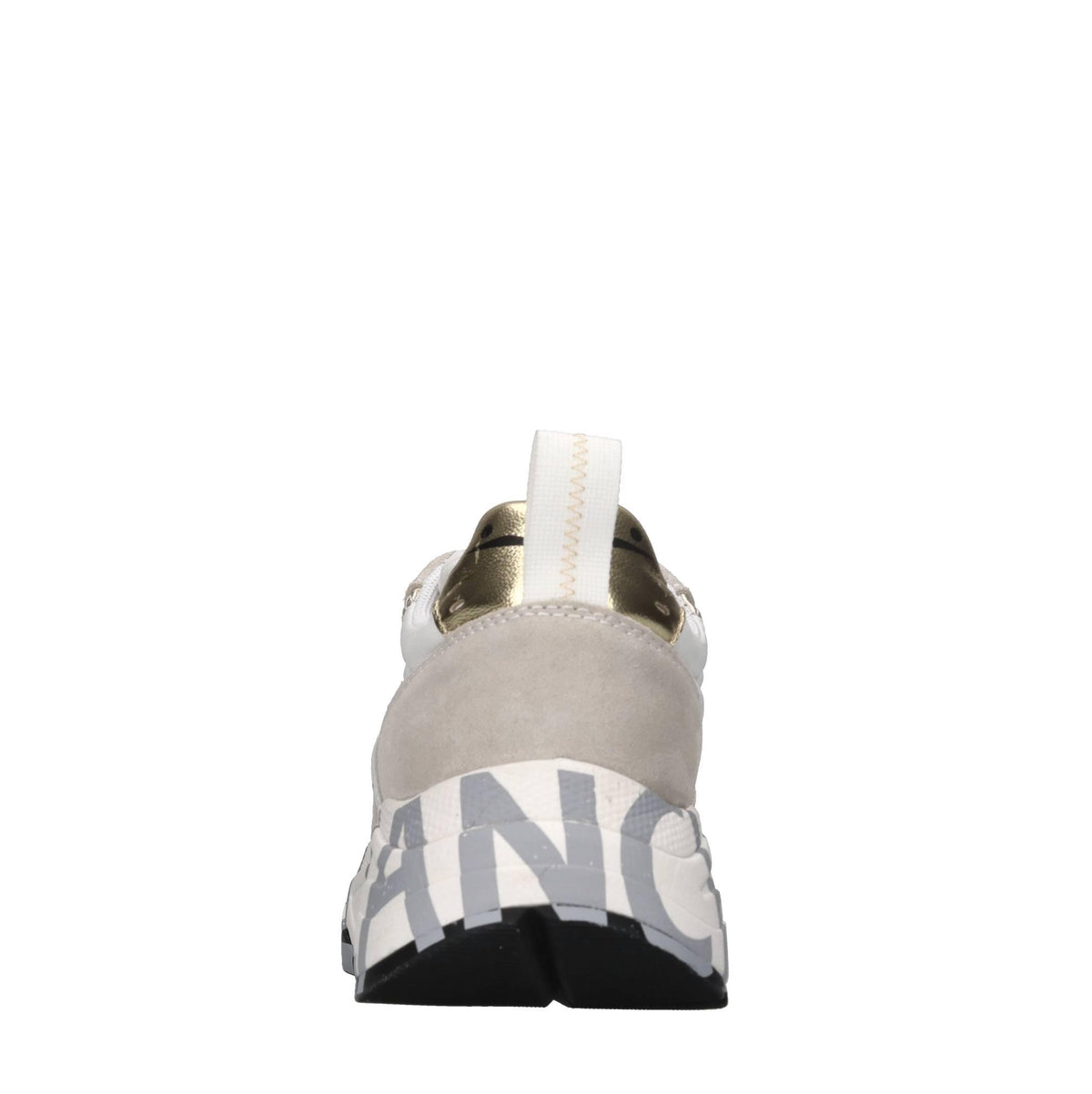 Sneakers in camoscio e tessuto 
