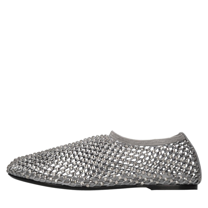 Ballerine Dollie in tessuto e strass 