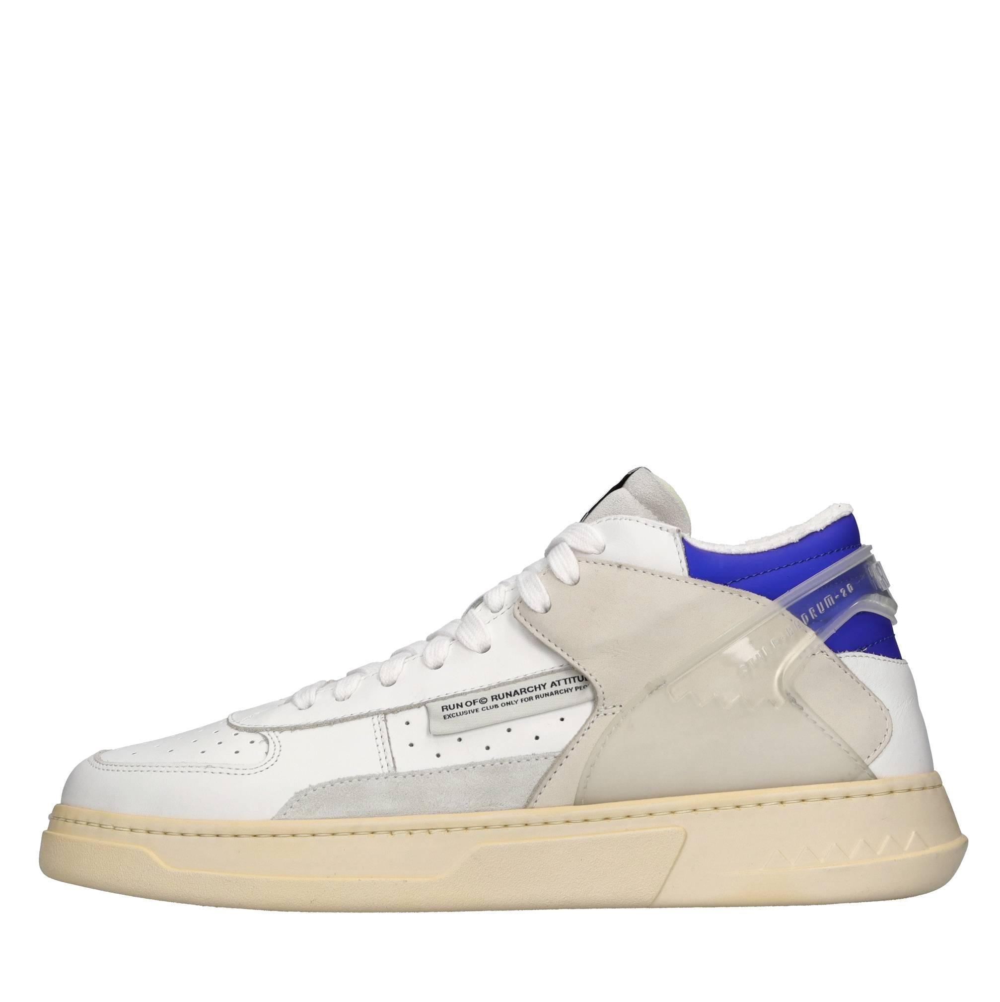 Sneakers modello HIGH COMBO in pelle e camoscio 
