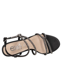 Sandali modello PENNY in pelle ed ecopelle 