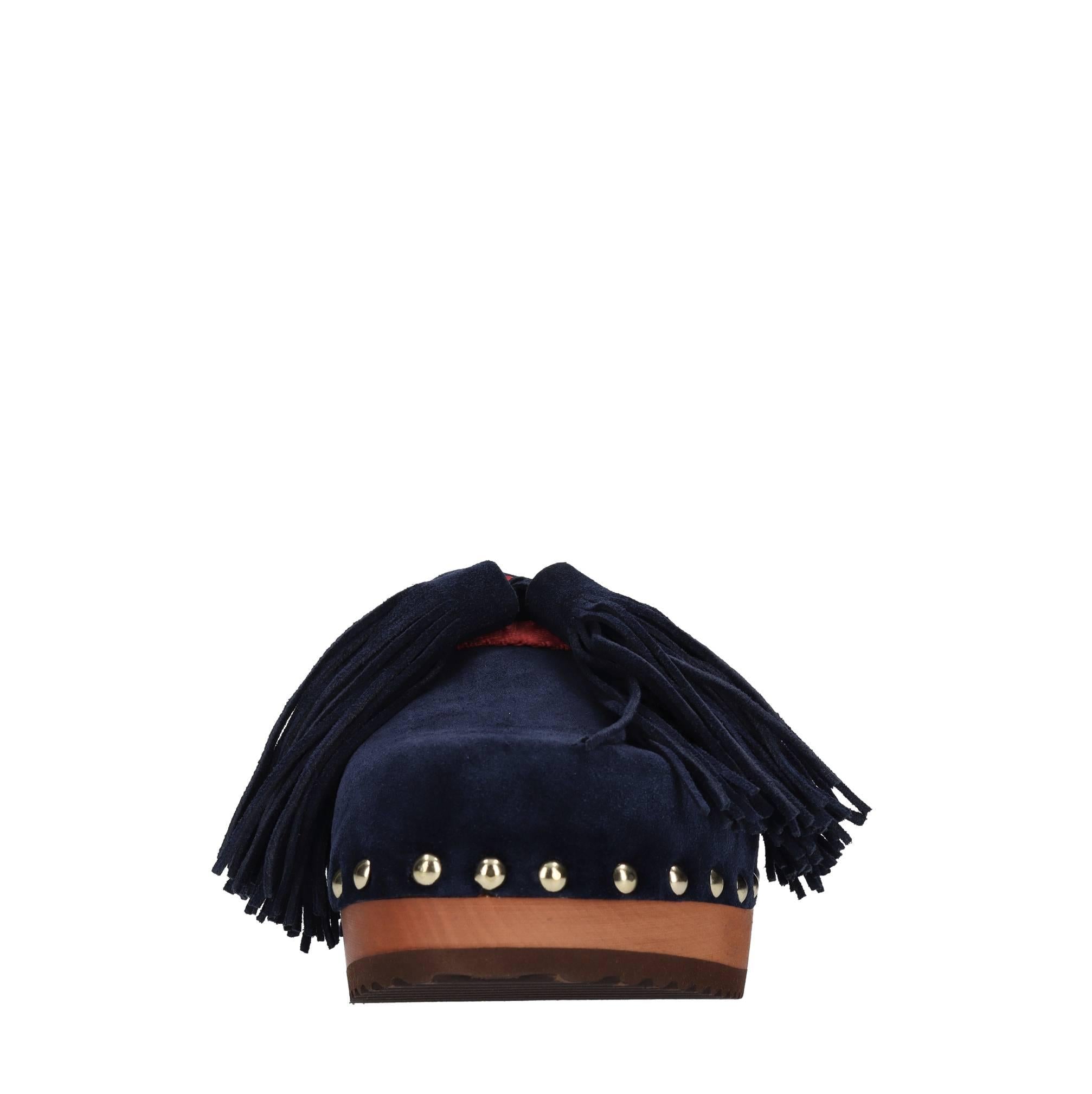 Sabot in camoscio 