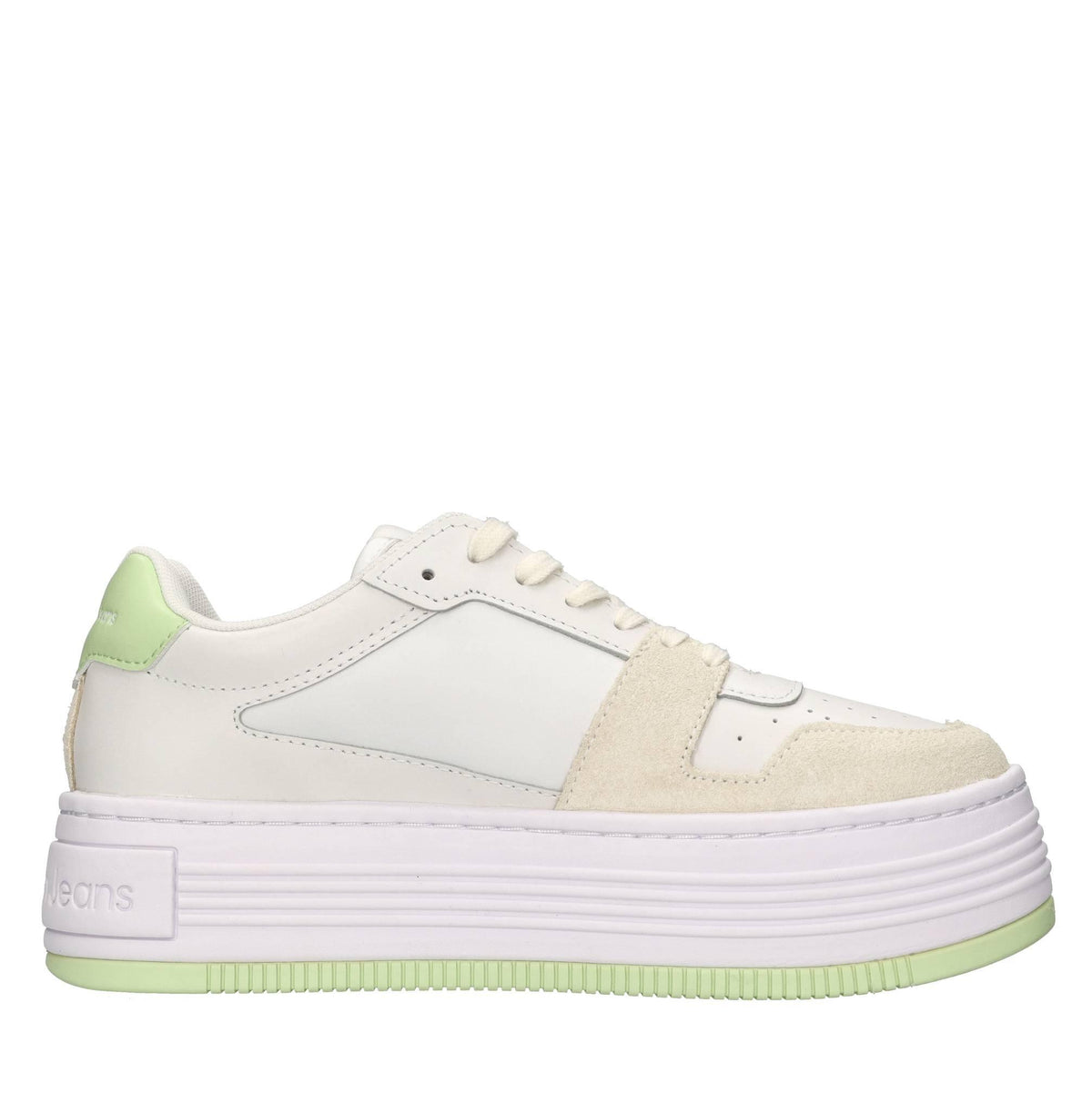 Sneakers in pelle e camoscio 
