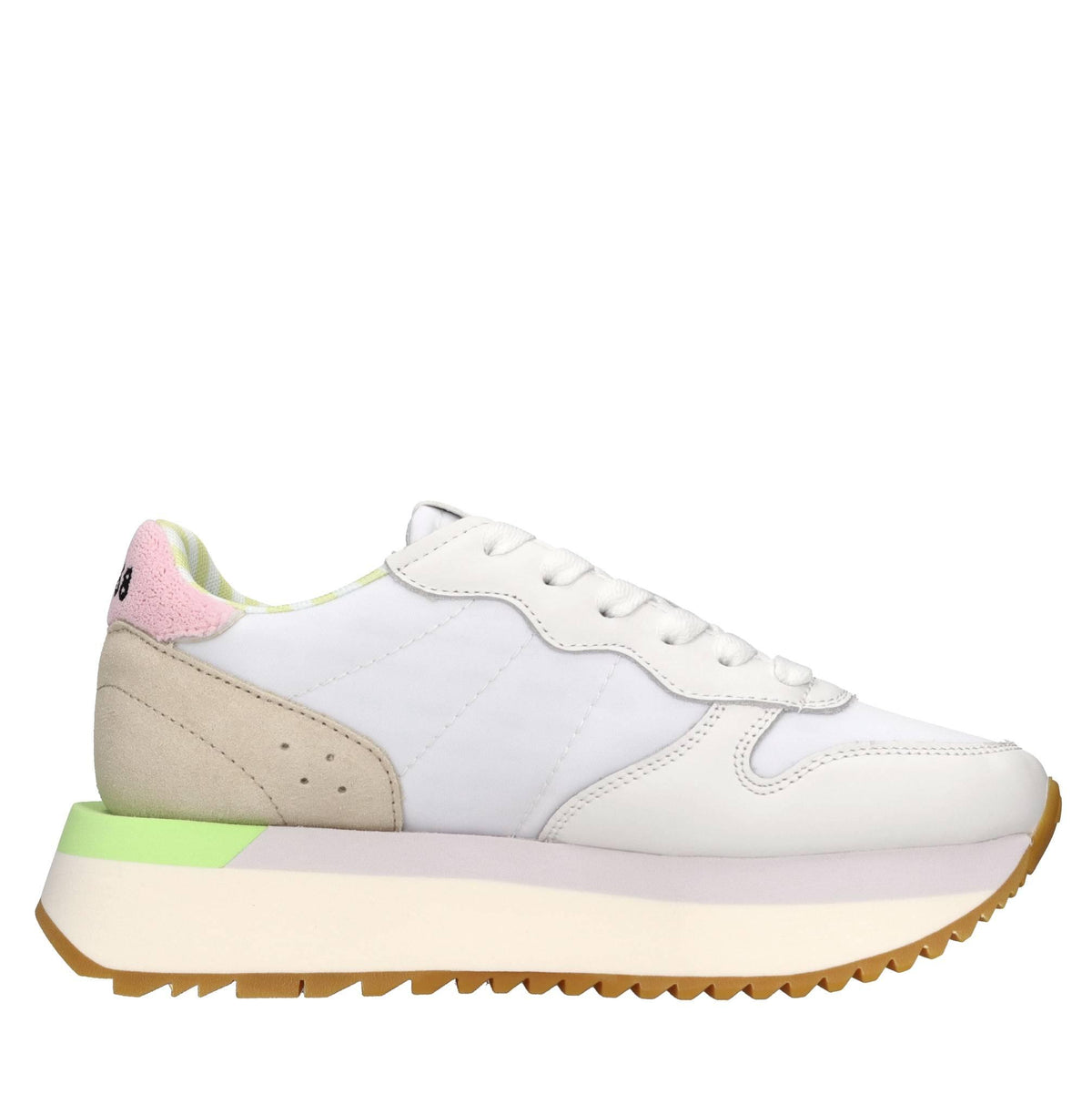 Sneakers modello Z35215 SUN68 in pelle, camoscio e tessuto traspirante 
