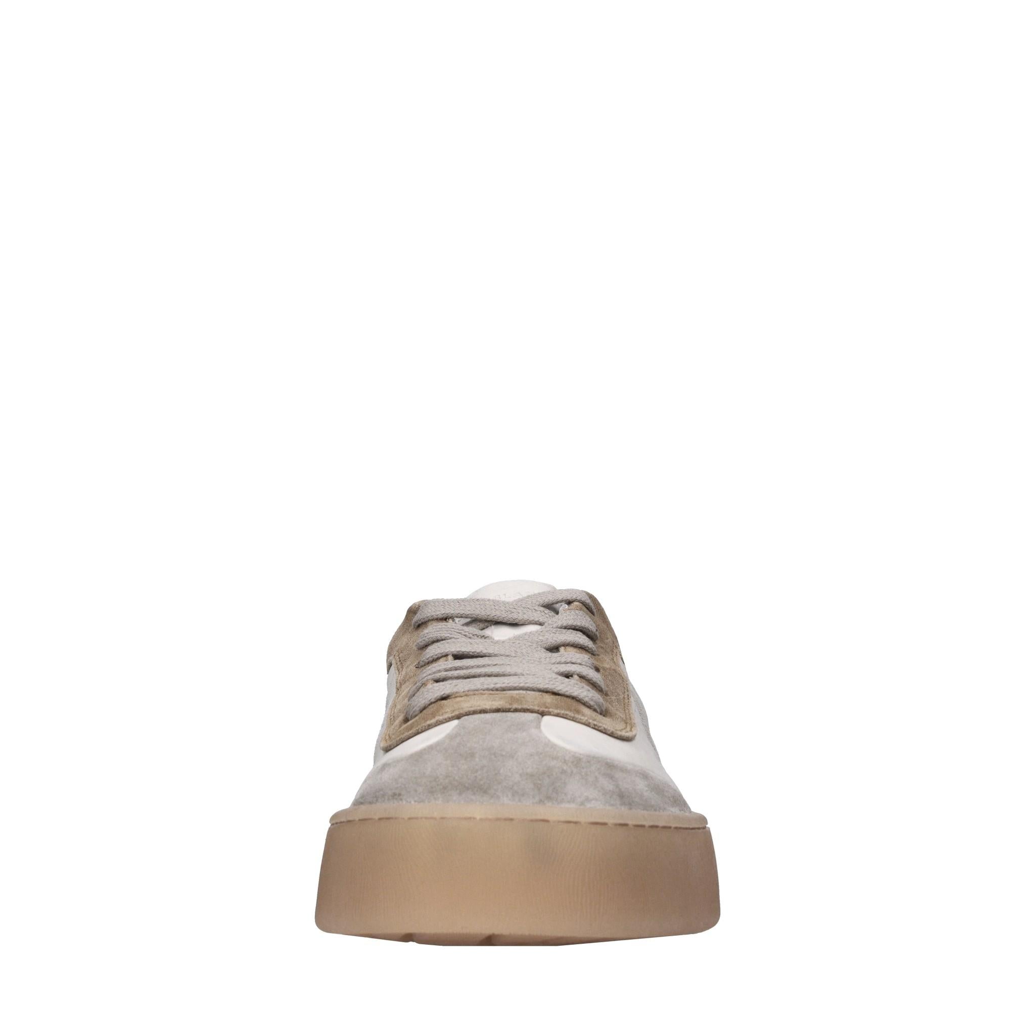 Sneakers in pelle e camoscio 