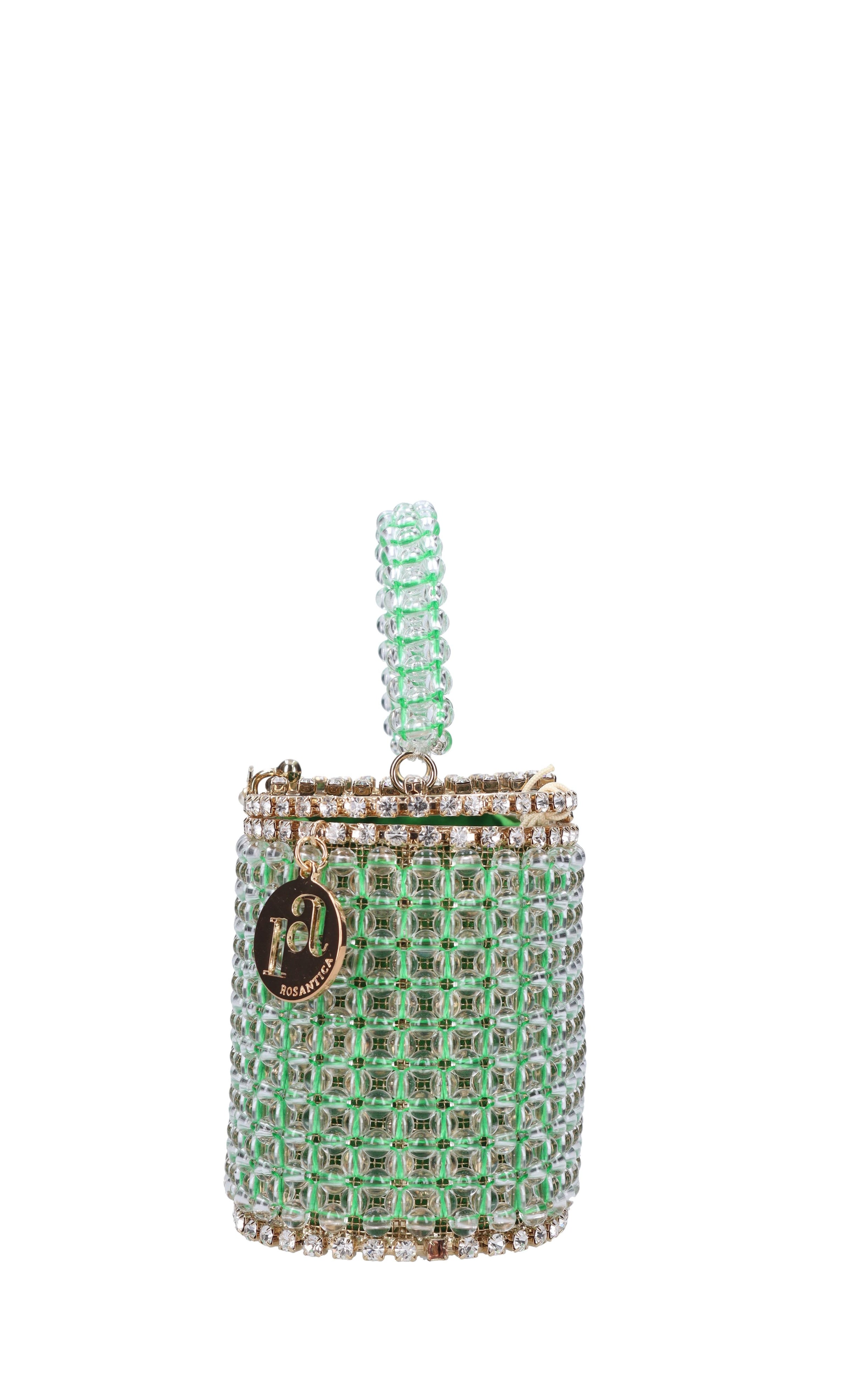 Borsa in ottone e strass 