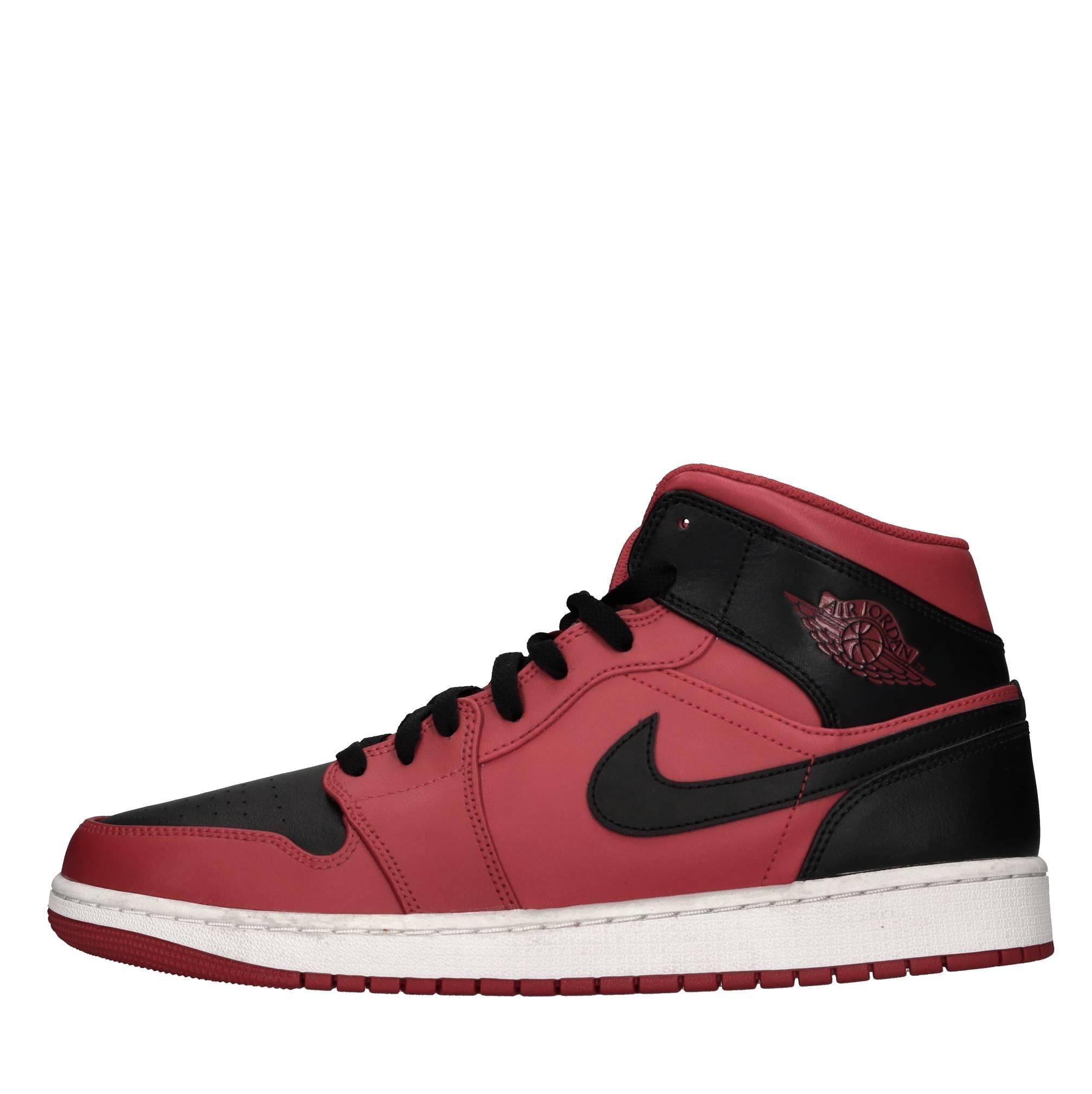 Sneakers Air Jordan 1 in pelle tessuto 