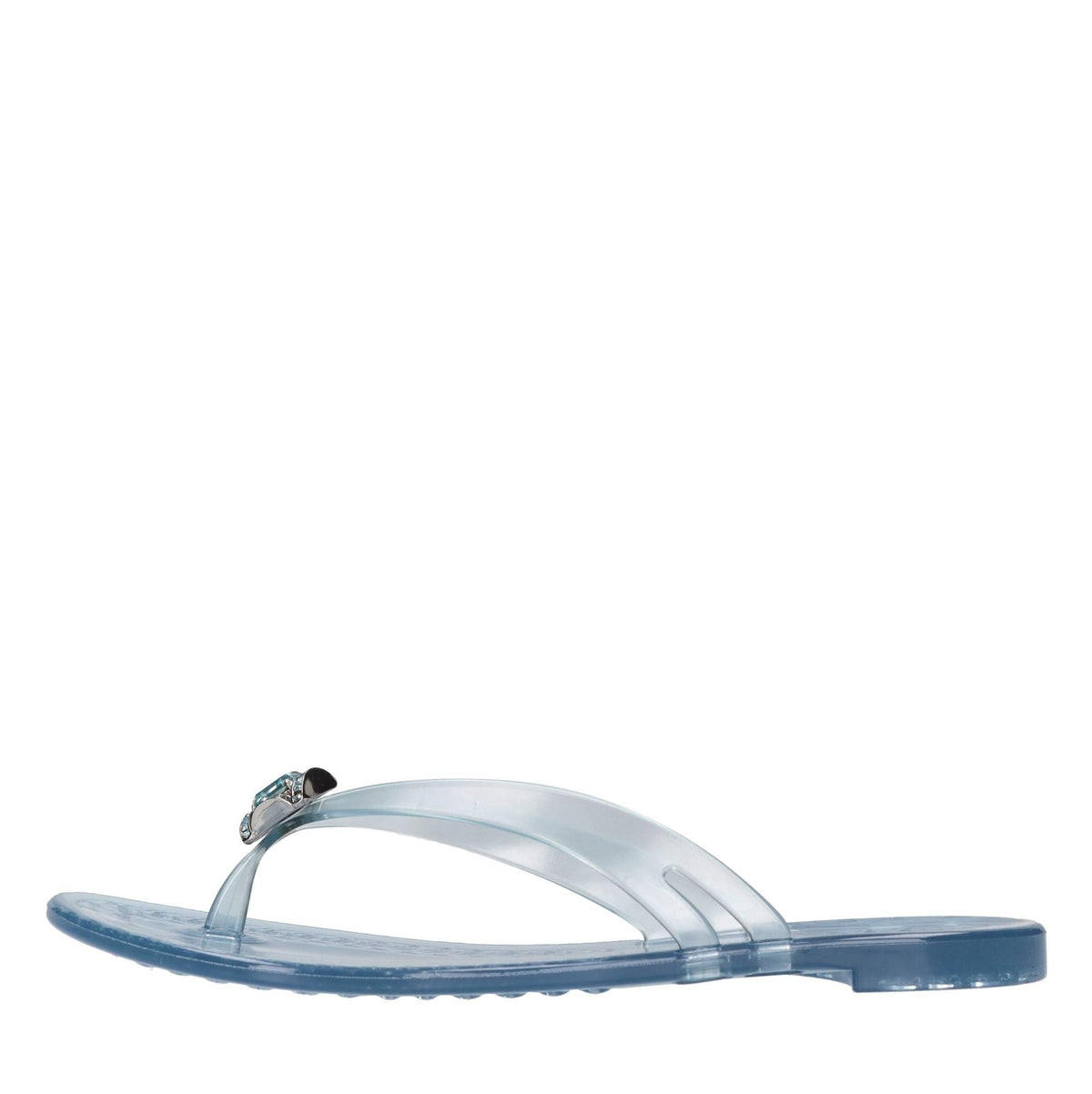 Sandali flat Jelly in PVC e Swarovski 
